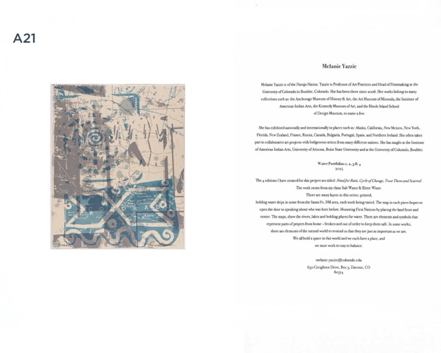 Stories of Water Exhibition Melanie Yazzie Donkey Mill Art Center